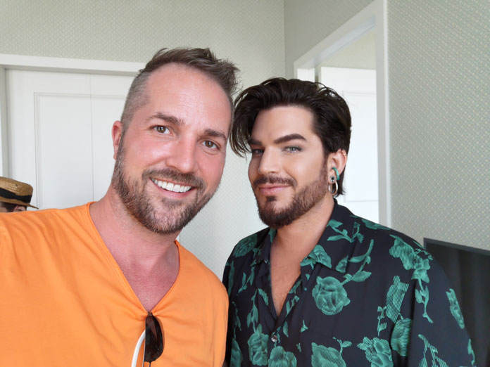 Adam Lambert und Daniel Heilig