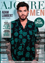 AJOURE Men Cover Monat Juli 2019 mit Adam Lambert