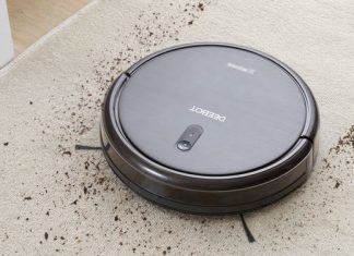 ECOVANCS Deebot N79s beim staubsaugen