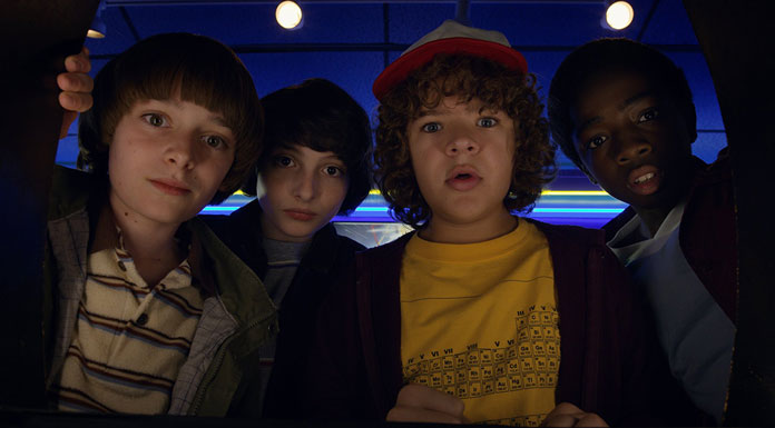 stranger things mike, will, dustin und lucas