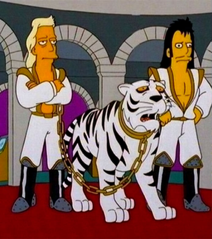 Siegfried und Roy Simpsons Vorhersagen