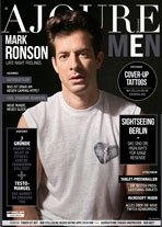 AJOURE Men Cover Monat September 2019 mit Mark Ronson