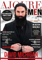 AJOURE Men Cover Monat Oktober 2019 mit David Michigan