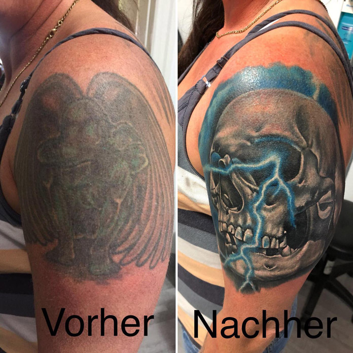 Cover-up Skull