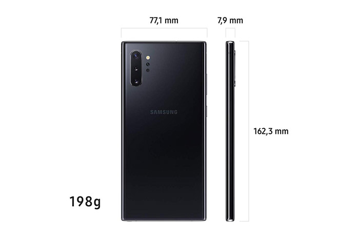 Samsung Galaxy Note 10+ Maße