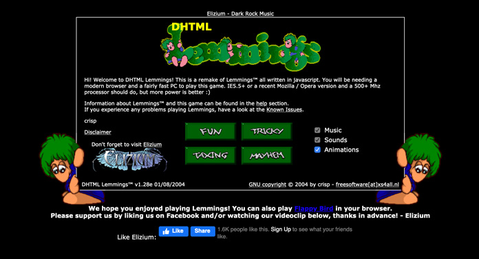 Oh oh – Lemmings!