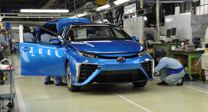 Toyota Mirai Fertigung