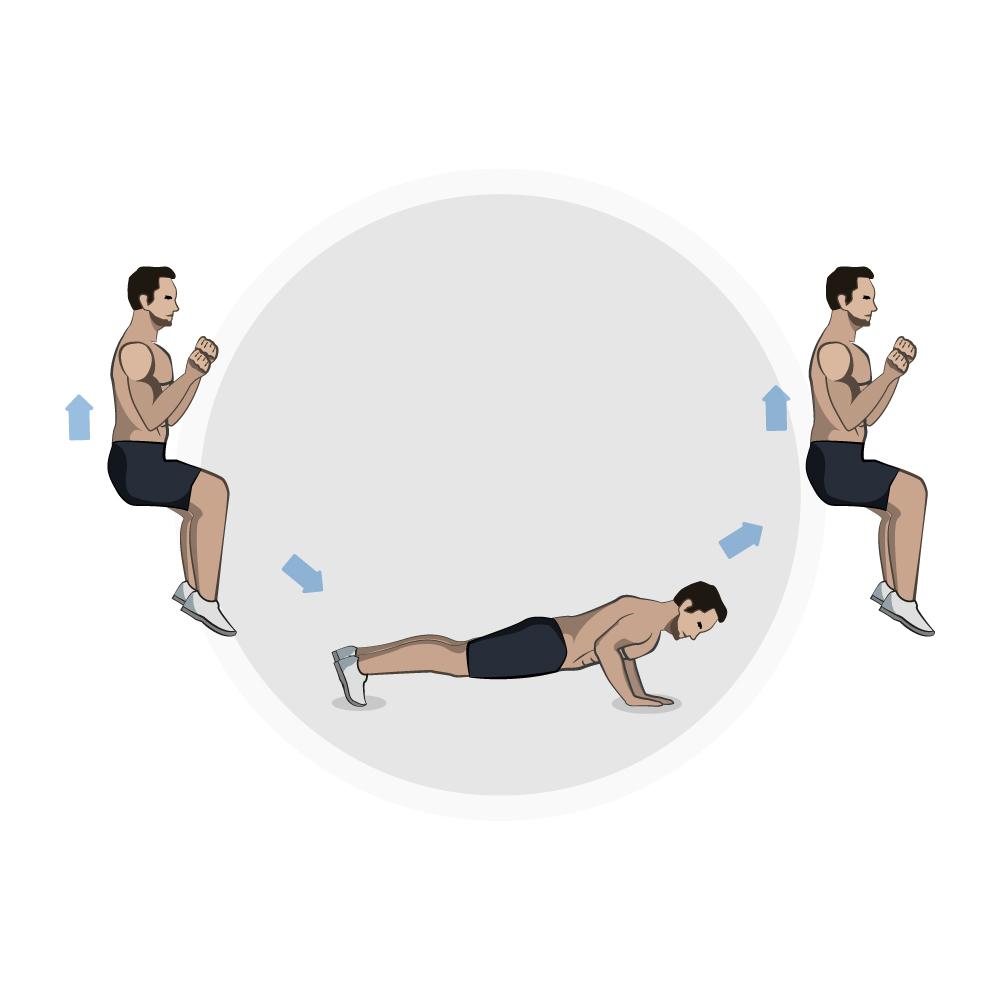 Burpee High Jumps 