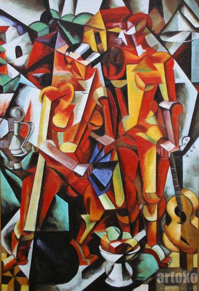 Liubov Popova - Zwei Figuren