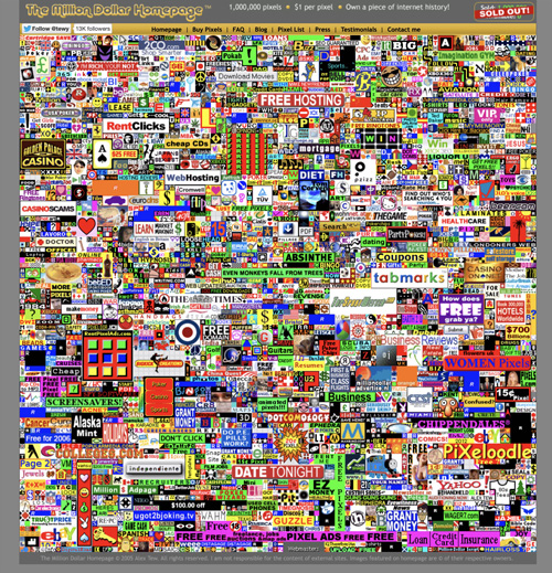 milliondollarhomepage.com