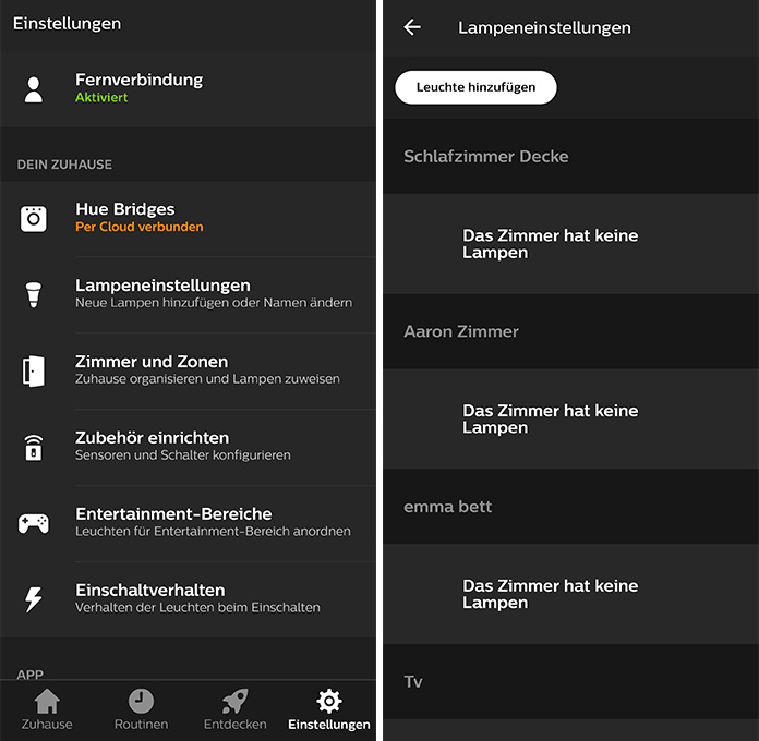 Philips Hue App installieren und einrichten 