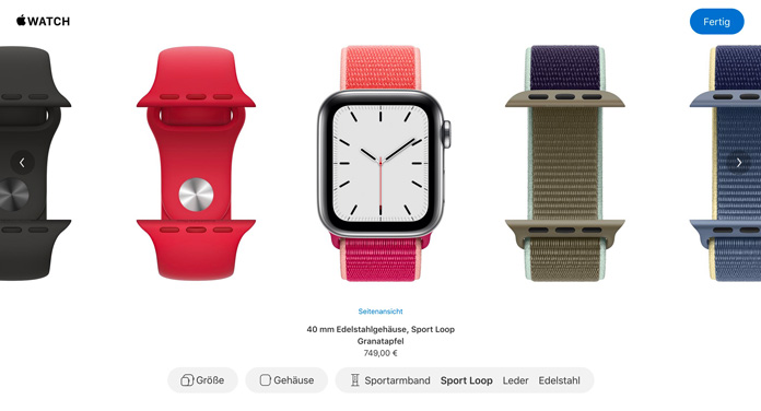 Apple Watch Studio: Stelle dir deine individuelle Apple Watch zusammen