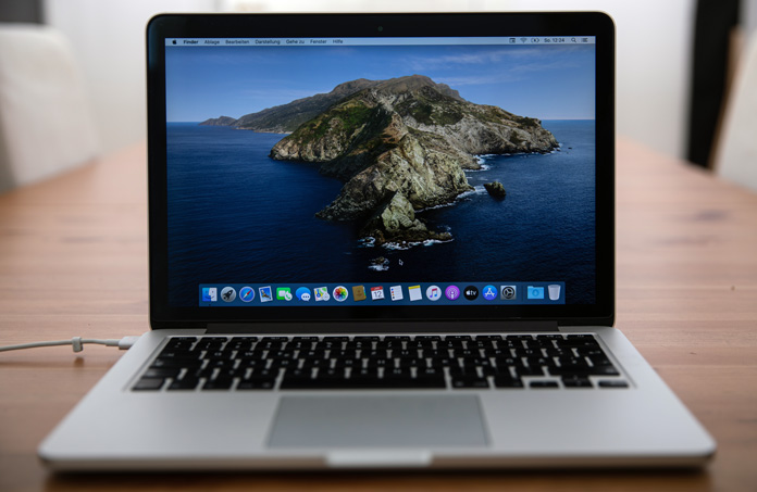 macOS Catalina neu installiert
