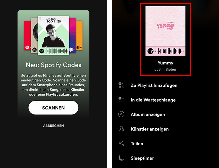 Spotify Codes