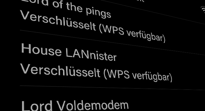 lustige WLAN-Namen