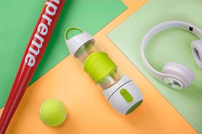 Smarte Fitnessgeräte Wasserflasche