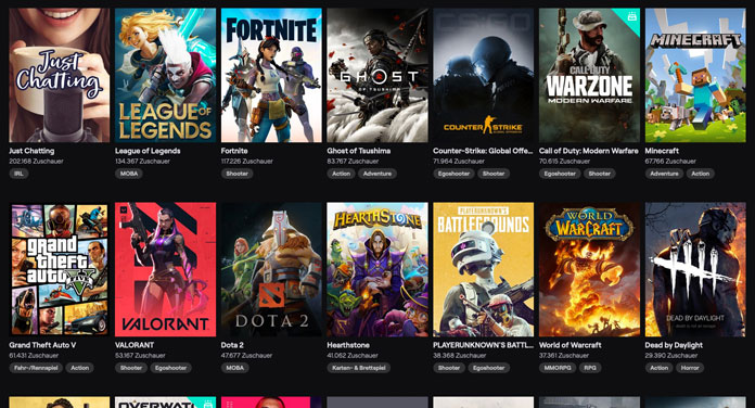 Titelbild Stream Sichtbarkeit