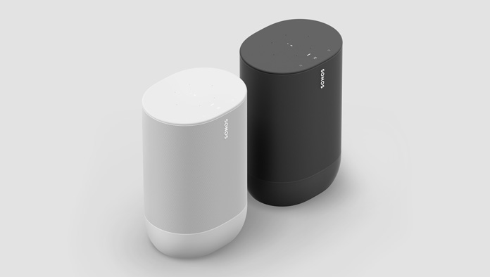 Sonos Move in Lunar White und Shadow Black