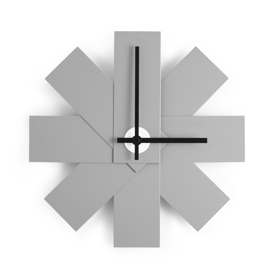 Designer-Geschenke: Normann Copenhagen Watch Me Wanduhr Grey