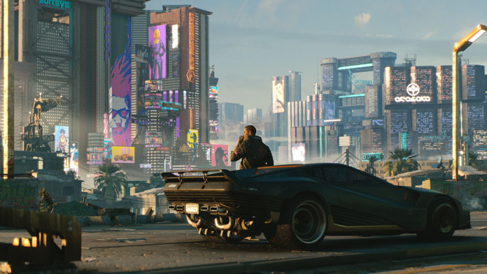 Setting Cyberpunk 2077