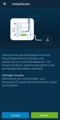 Bosch Smart Home Controller Installation