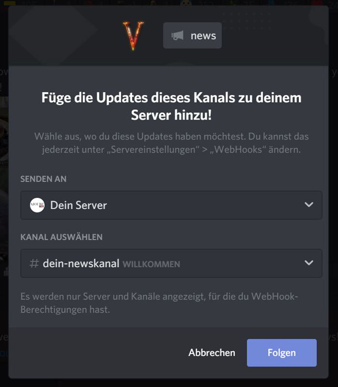 Discord Ankündigungskanäle einrichten