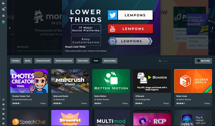 Streamlabs OBS einrichten App Store