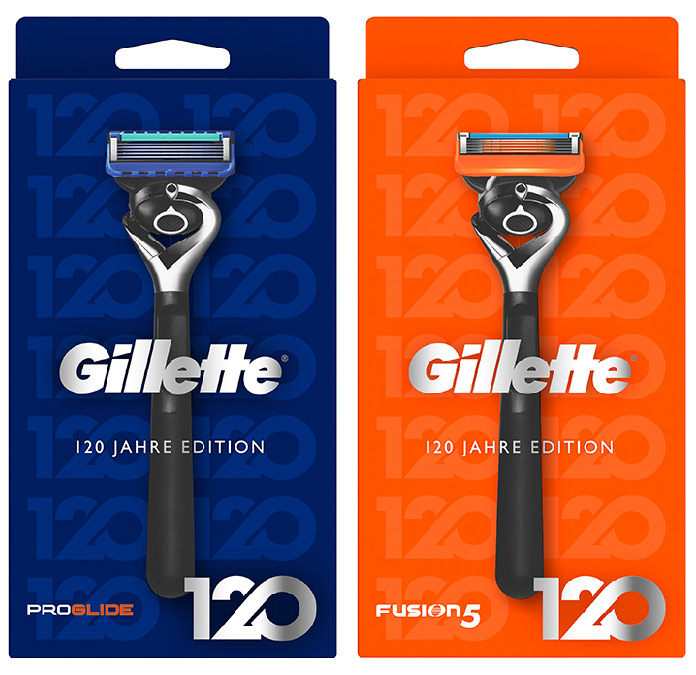 Gillette 120 Jahre Edition