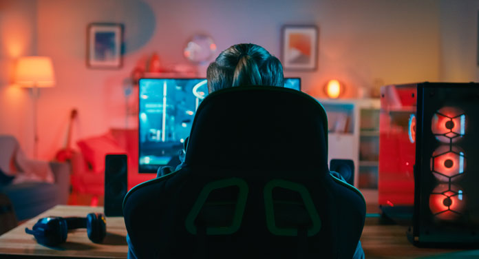 Gaming-Zimmer-Titel Gaming-Zimmer einrichten