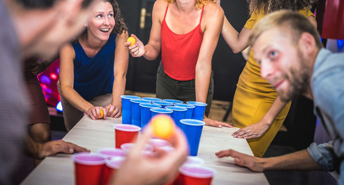 Bierpong Turnier veranstalten