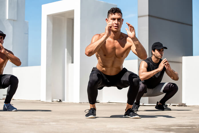 Ganzkörpertraining Squat