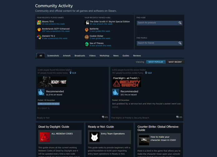 Steam Guide