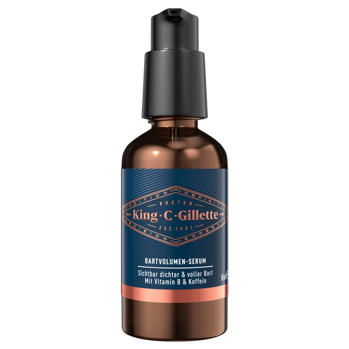 Bartvolumen-Serum von King C. Gillette