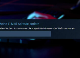 Steam E-Mail ändern