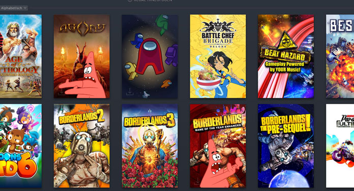 Steam-Spiele-verschieben Steam-Spiele verschieben