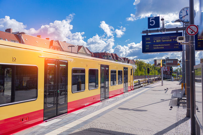 Arbeitsweg 45 Minuten mit der S-Bahn