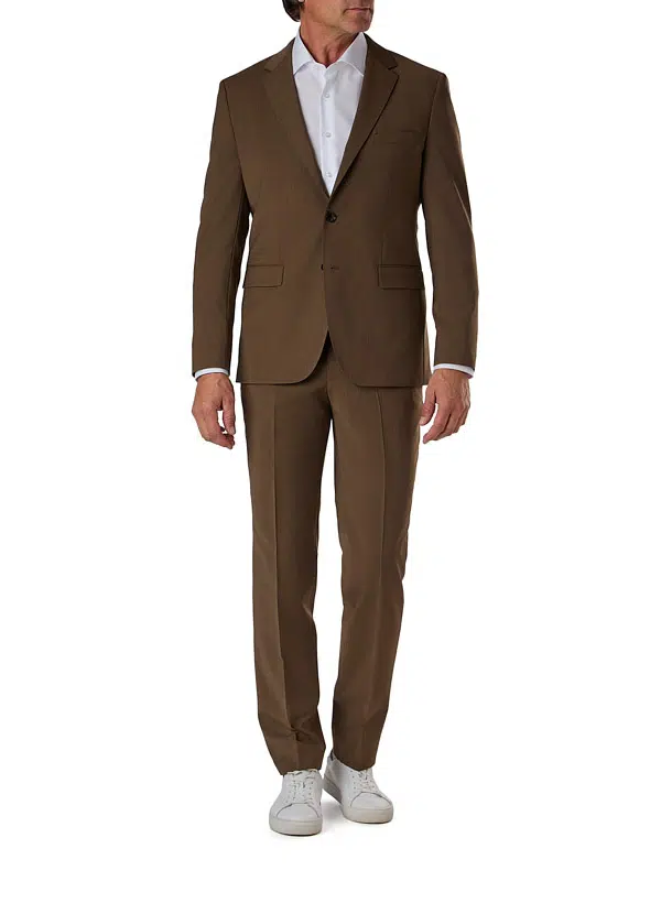 brauner Anzug