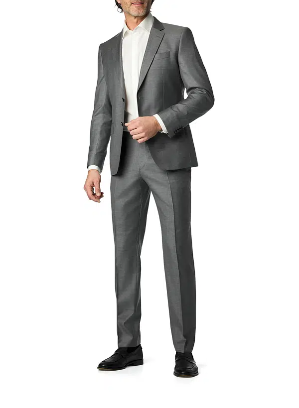 grauer Anzug