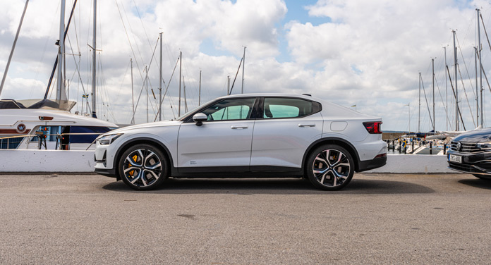 mit dem Polestar 2 in den Urlaub