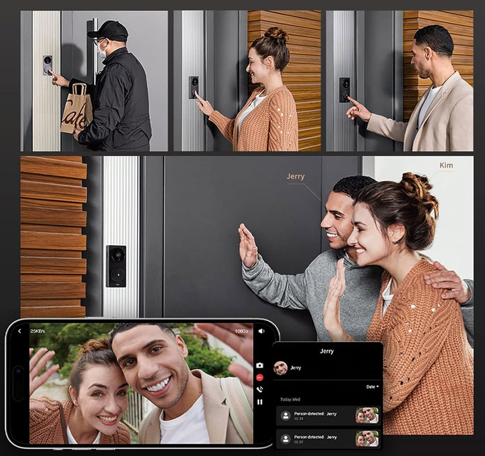 Aqara Smart Doorbell G4 Gesichtserkennung