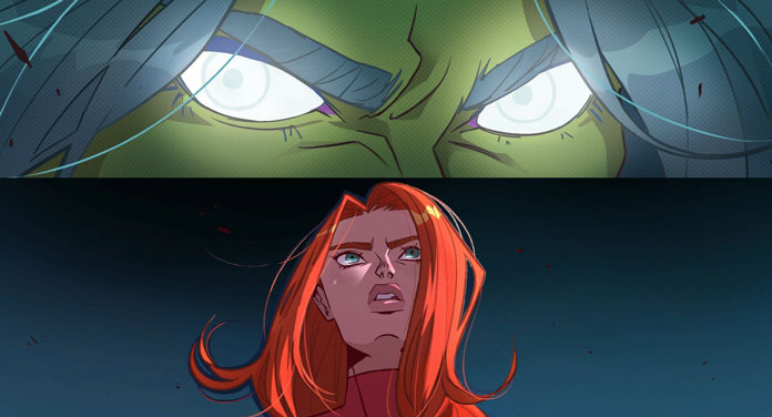 Visual Novel Spiele - Invincible Presents: Atom Eve