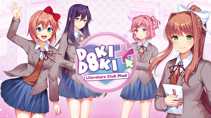 Visual Novel Spiele - Doki Doki Literature Club Plus