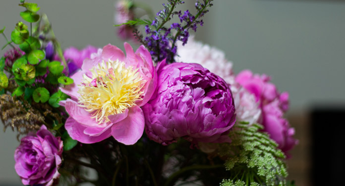 Blumen fürs erste Date