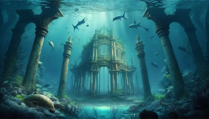 Atlantis unter Wasser