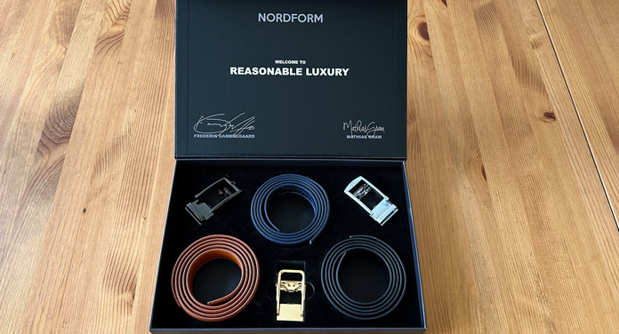 Nordform Gürtel Luxusset