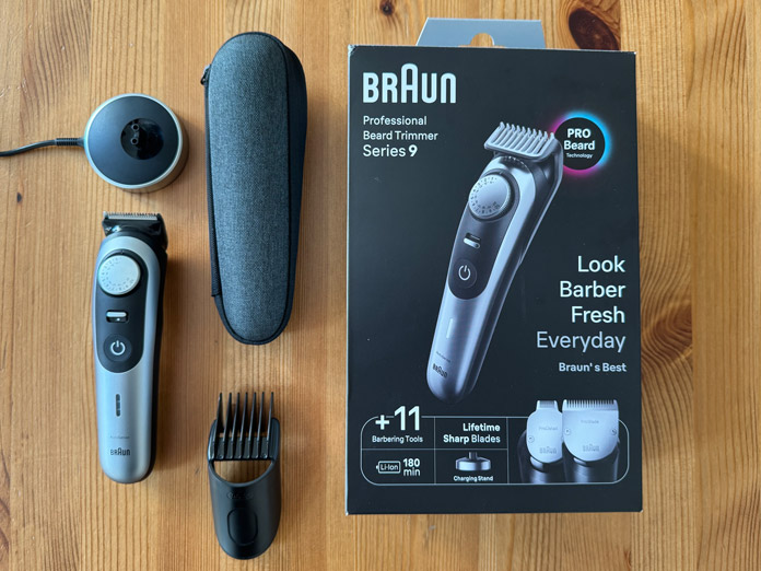 Braun Barttrimmer 9