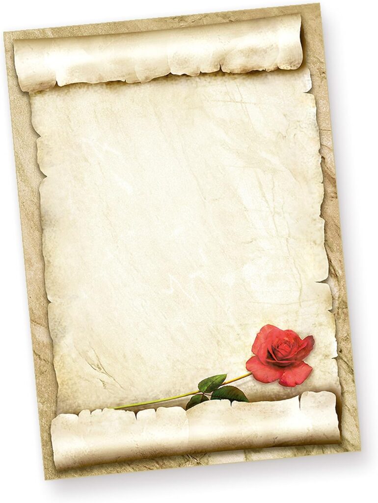 Handgeschriebene Liebesbriefe