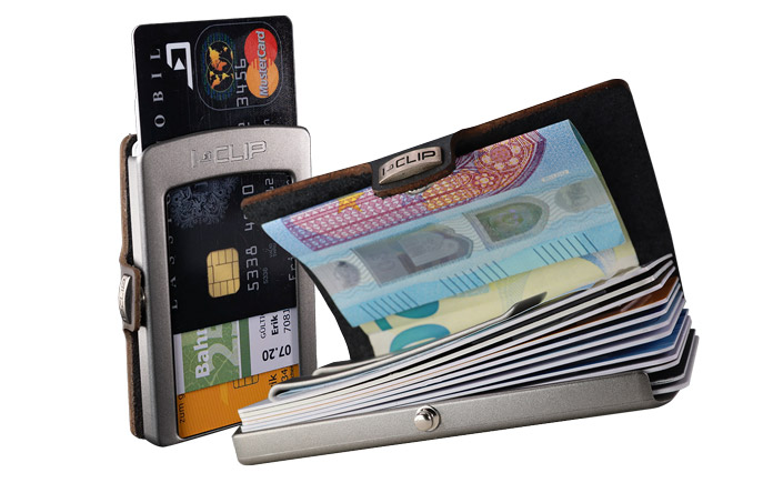 I-CLIP Original - Das Wallet der Zukunft – jetzt schon da.