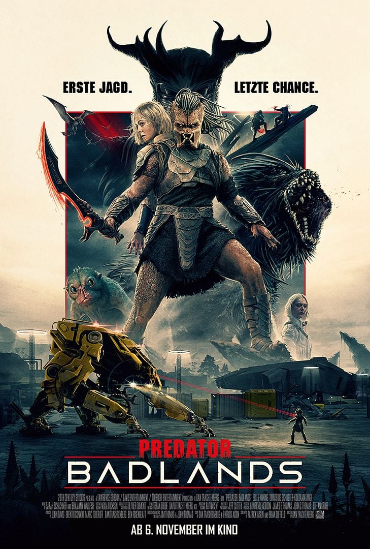 PREDATOR: BADLANDS Poster