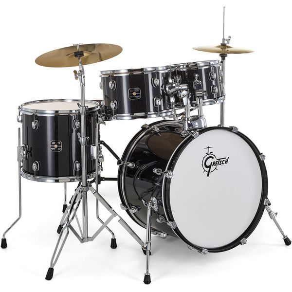 Gretsch Renegade RGE625BM mit Bassdrum, Toms, Snare, Hi-Hat und Becken